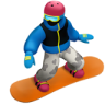 go snowboarding every winter